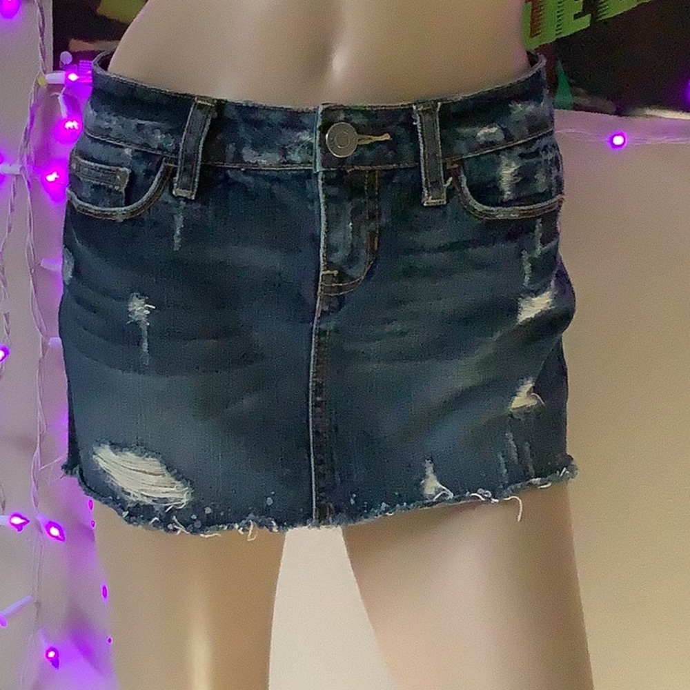 Aeropostale zero skirt💙🤍 - Picture 1 of 15